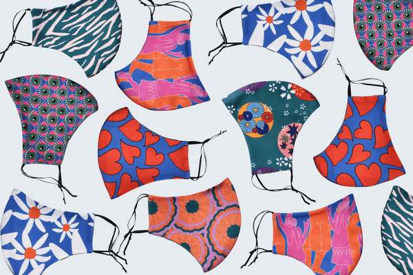 Reversible, sustainable face masks