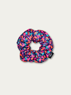 Marmo Print Hair Scrunchie Sunset Pink
