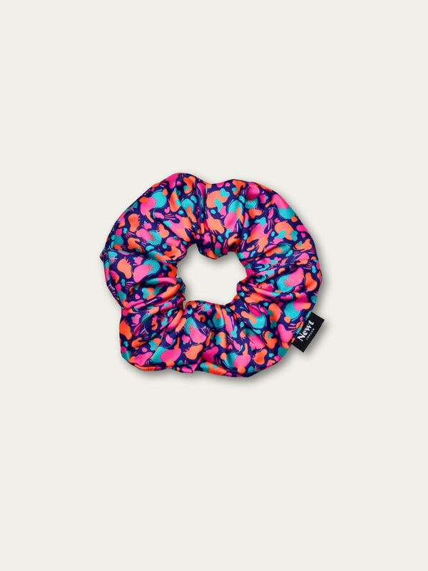 Marmo Print Hair Scrunchie Sunset Pink