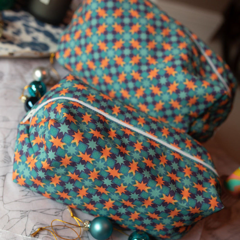 Ribeira Turquoise Green Make Up Pouch