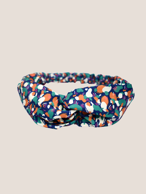 Marmo Twist Knot Headband Hedgerow Green