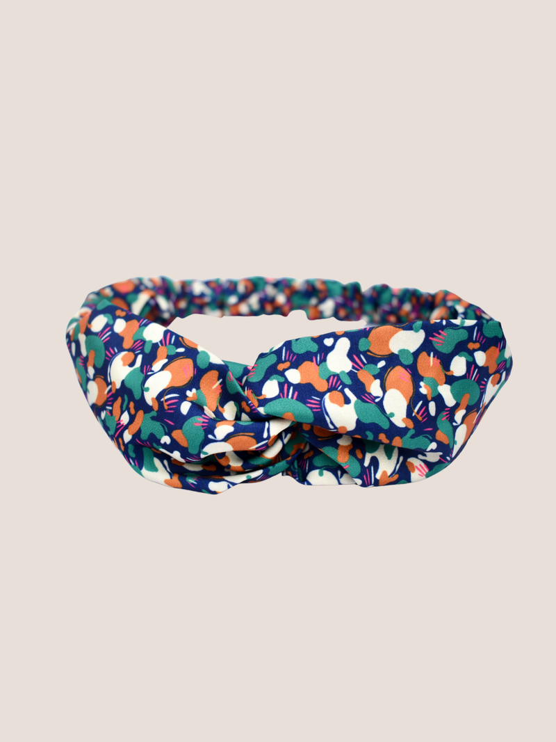 Marmo Twist Knot Headband Hedgerow Green