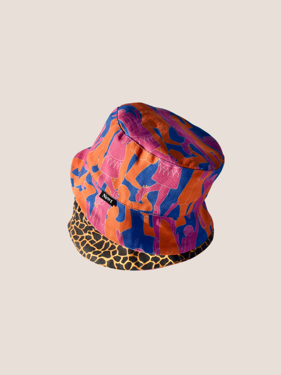 Yammys Dancers Reversible Canvas Bucket Hat