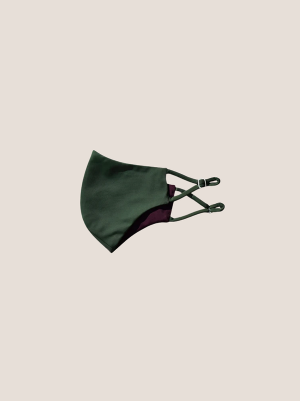 Aubergreen Reversible Face Mask
