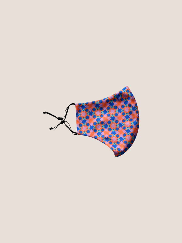 Ribeira Print Reversible Face Mask