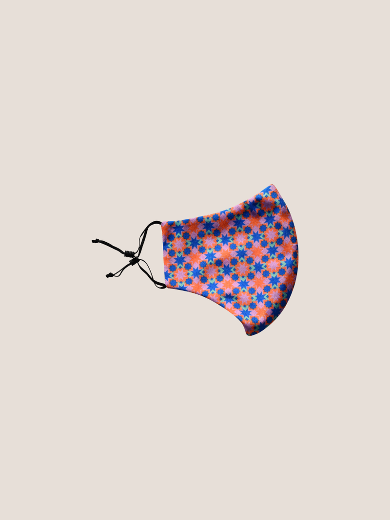 Ribeira Print Reversible Face Mask