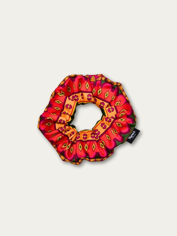 Varanasi Print Hair Scrunchie