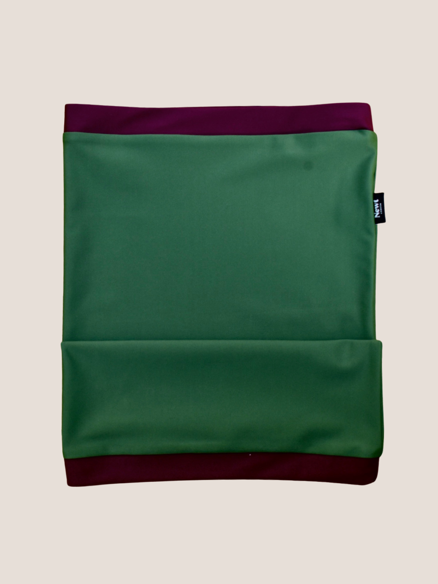 Forest green snood neck warmer