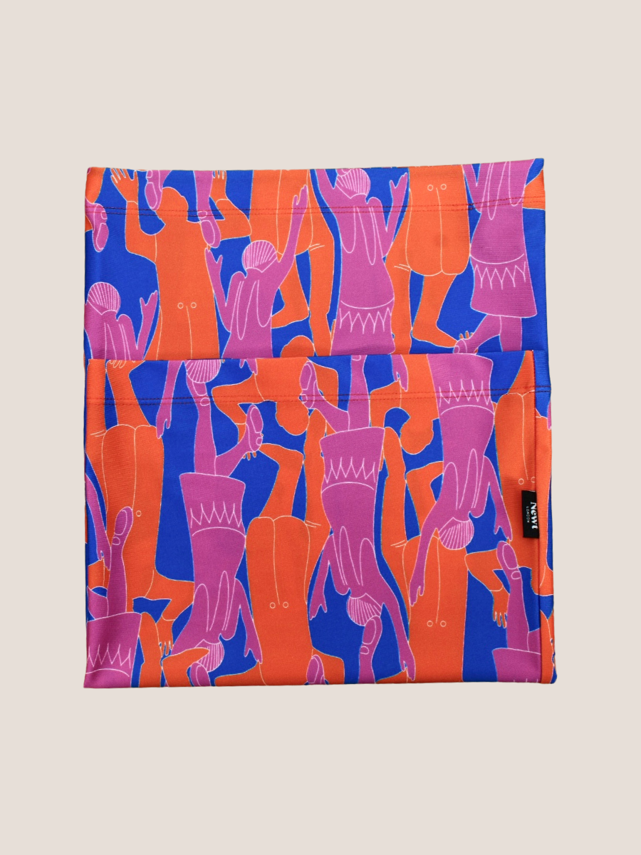 Yammys Dancers Print Neckwarmer Snood