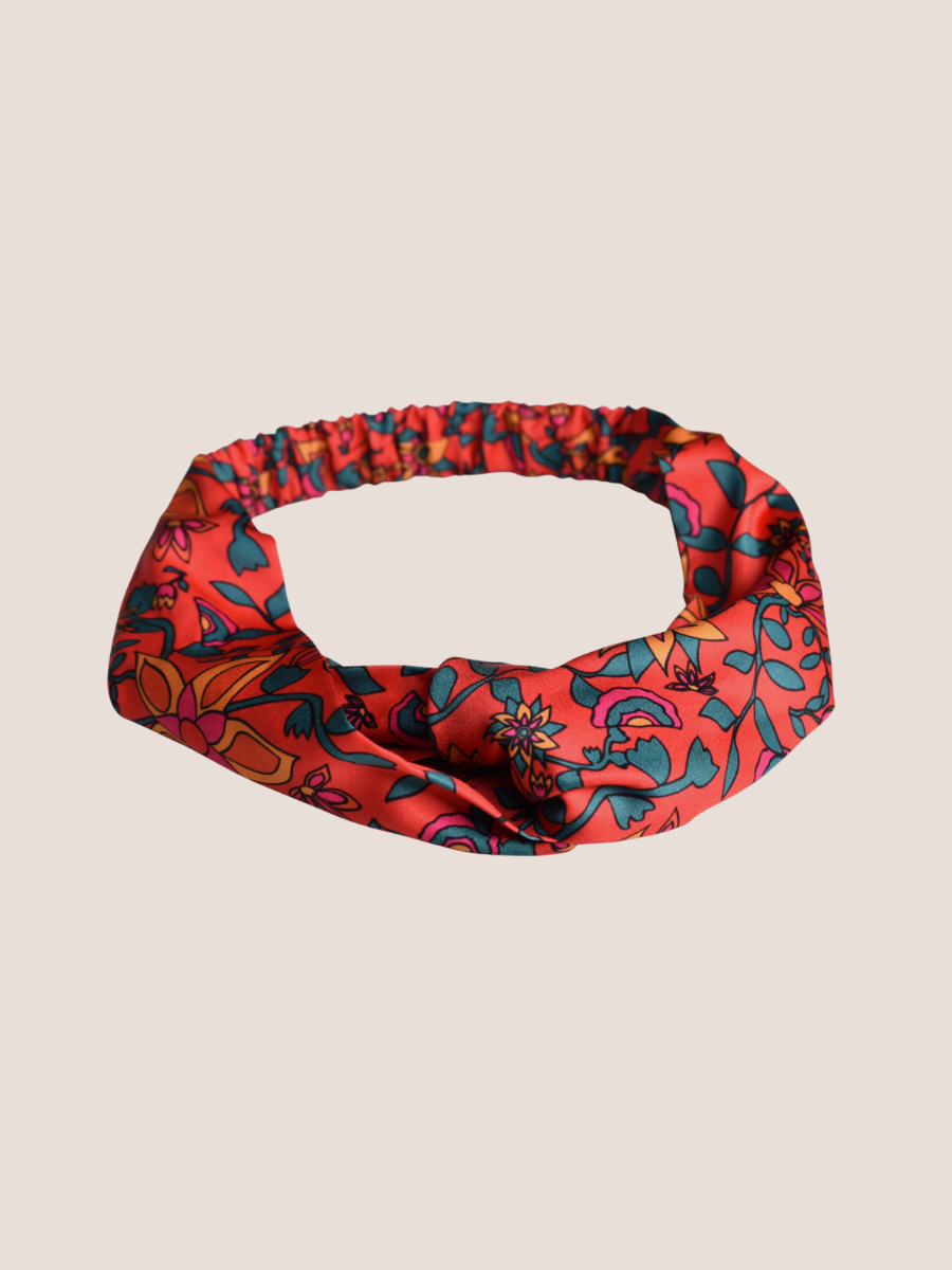 Kampot Print Twist Knot Headband