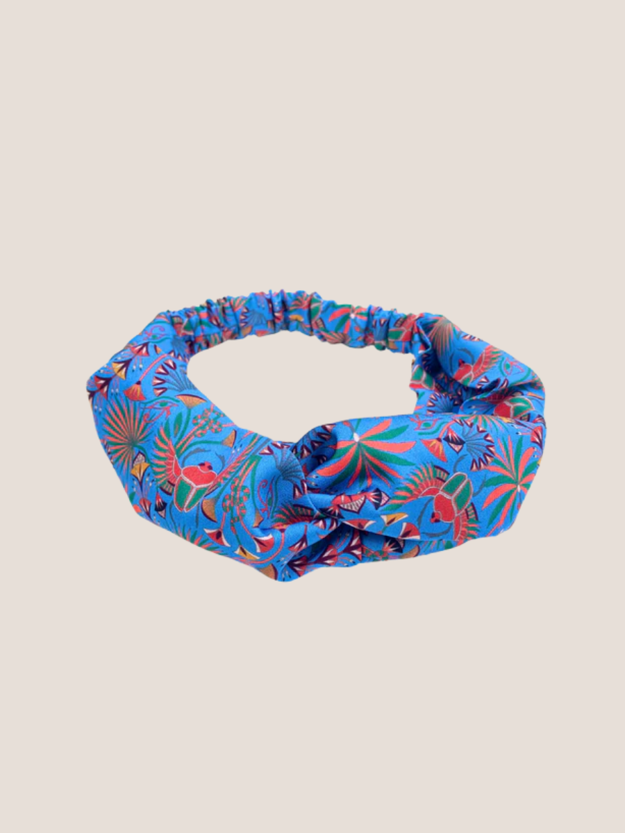 Khepri Print Twist Knot Headband