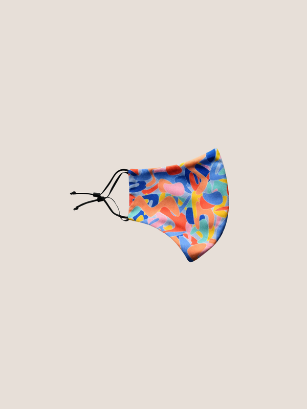 Kefi Print Reversible Face Mask