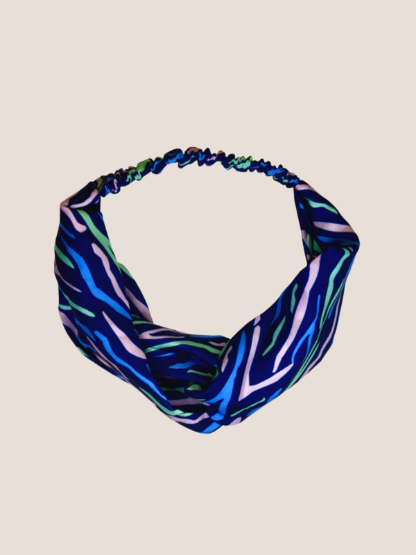 Shima Print Miami Twist Knot Headband