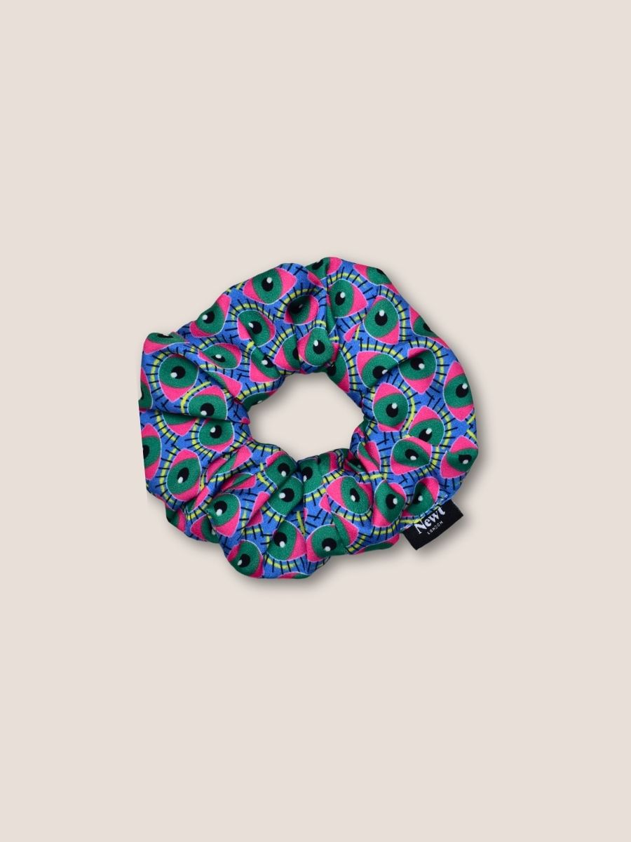 Eye Print Hair Scrunchie