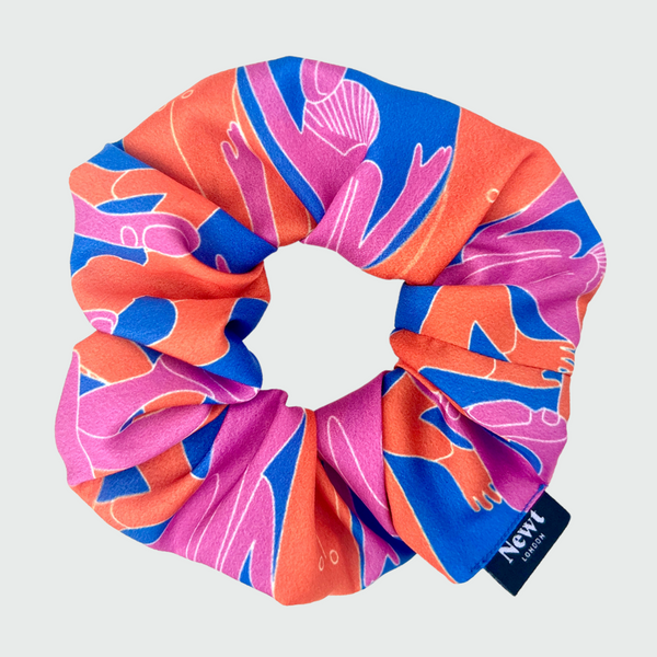 Sustainable Silky Women's Scrunchies Made in UK