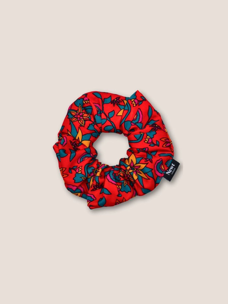 Kampot Print Hair Scrunchie