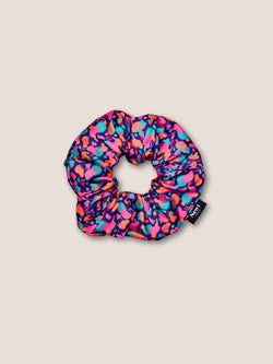 Marmo Print Hair Scrunchie Sunset Pink