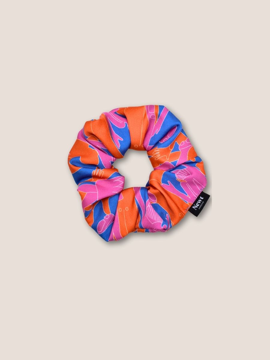 Yammys Dancers Print Hair Scrunchie