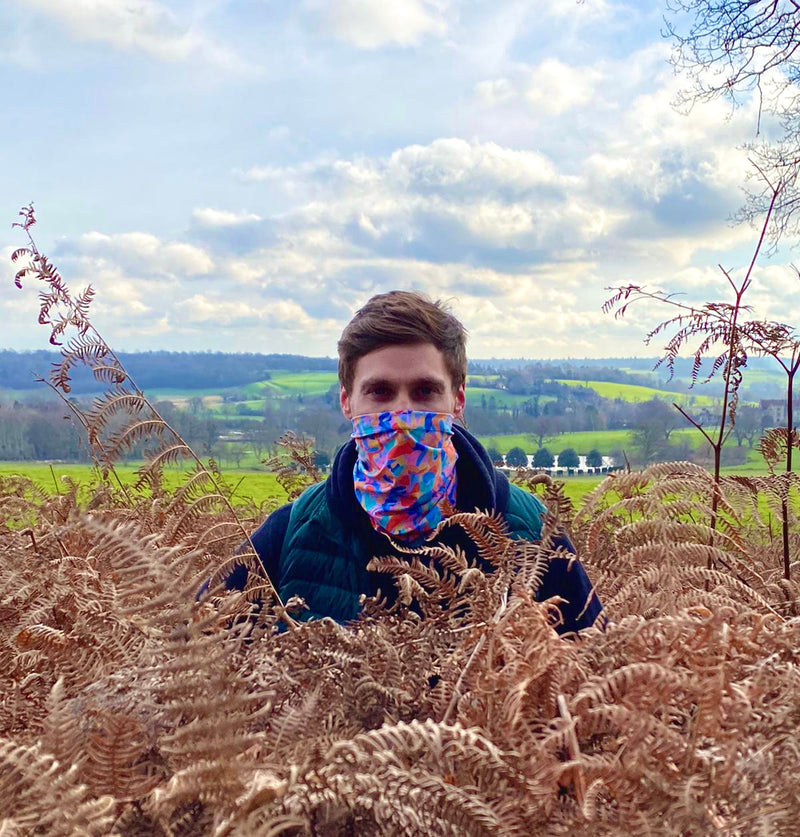 Kefi Print Unisex Neckwarmer Snood
