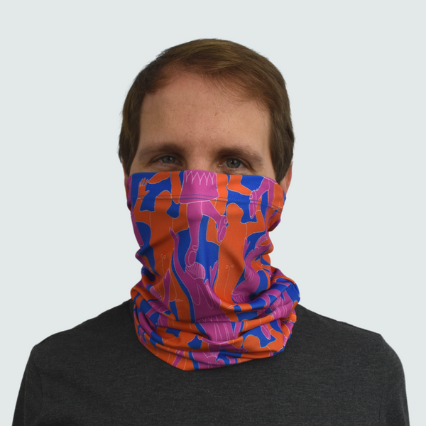 Yammy's Dancers Print Unisex Neckwarmer Snood