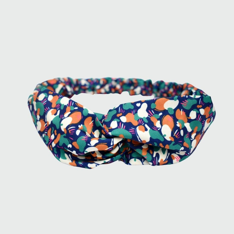 Marmo Twist Knot Headband Hedgerow Green
