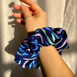 Shima Print Miami Hair Scrunchie