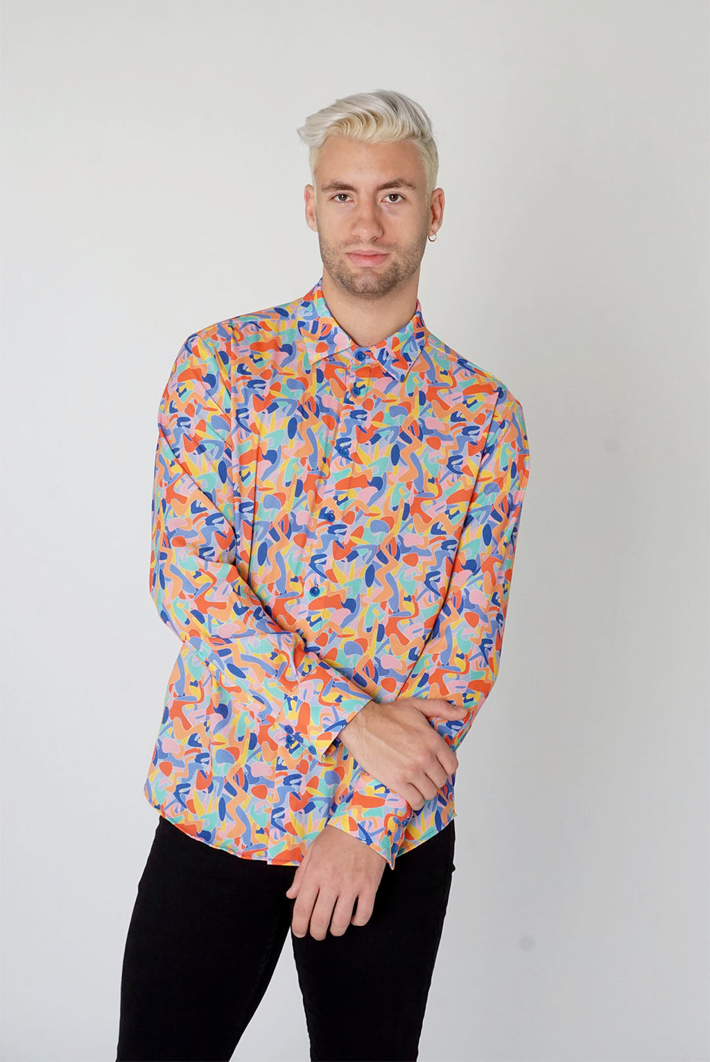 Classic Long Sleeve Shirt Kefi Print