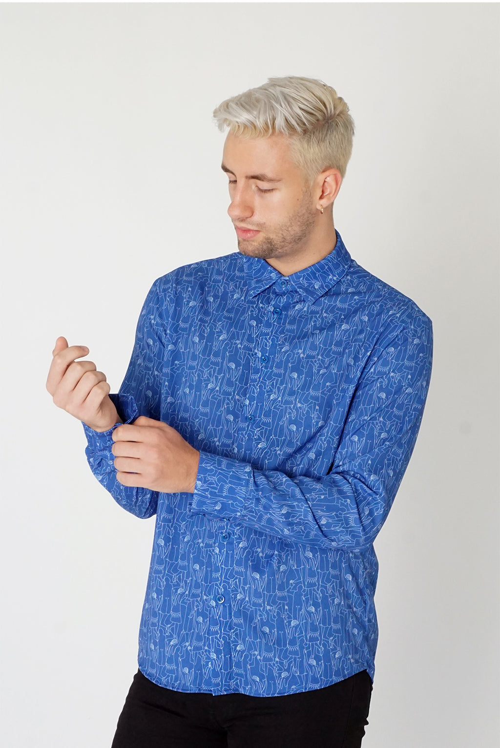 Classic Long Sleeve Shirt Tiny Dancers Print