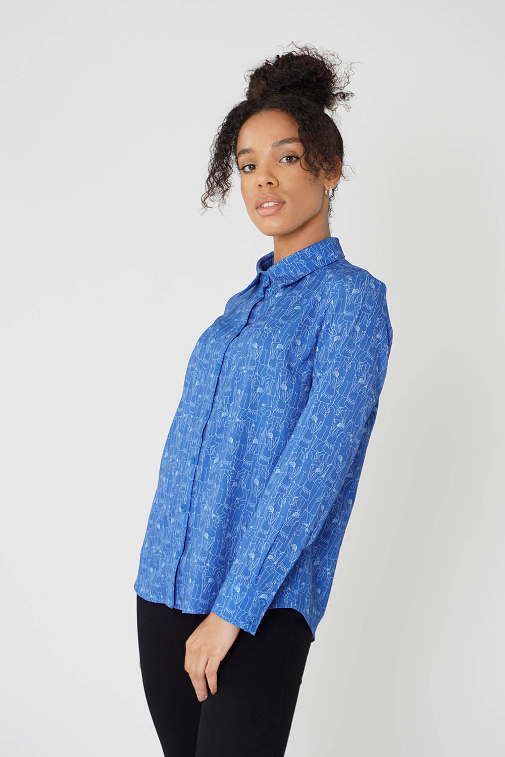 Classic Long Sleeve Shirt Tiny Dancers Print
