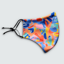 Kefi Print Reusable Face Mask